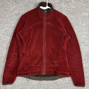 Vintage Patagonia Women's R2 Regulator‎ Polartec Maroon Jacket Medium Fleece